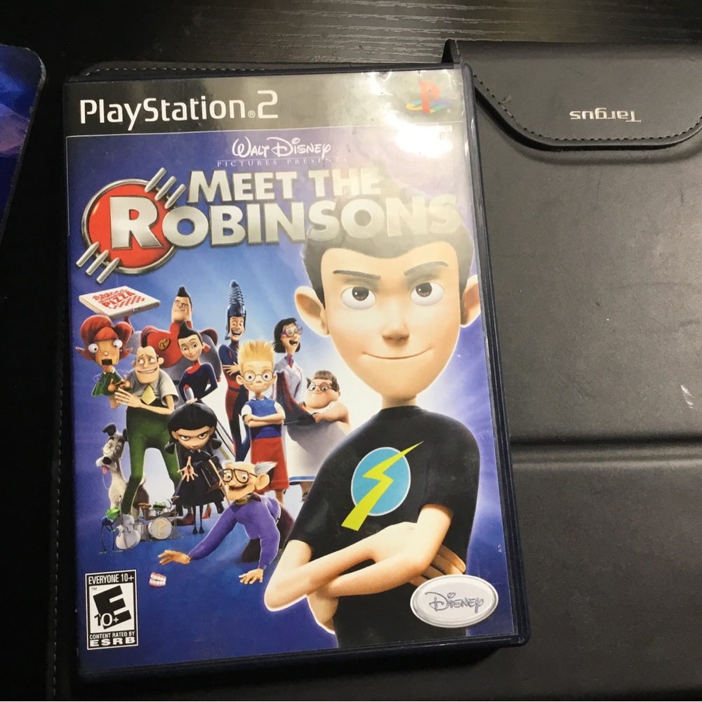 (223) Sony PlayStation 2 Meet The Robinsons - Blue Game Case